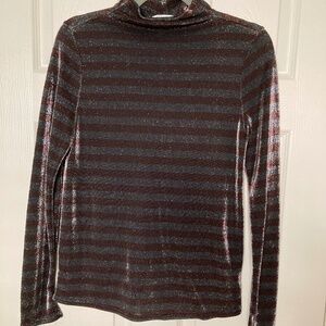 Shimmer long sleeve top